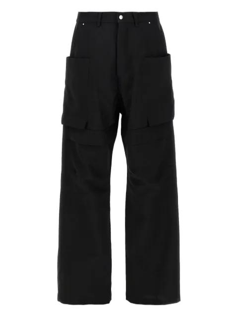 Stefan cargo low-crotch trousers by RICK OWENS