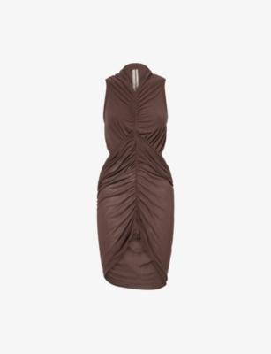 Sunpeel Ruched Jersey Top by RICK OWENS