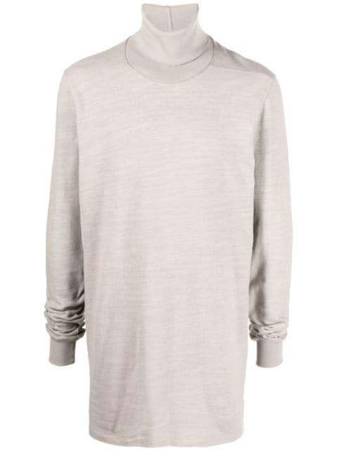 Surf marl-knit jumper by RICK OWENS