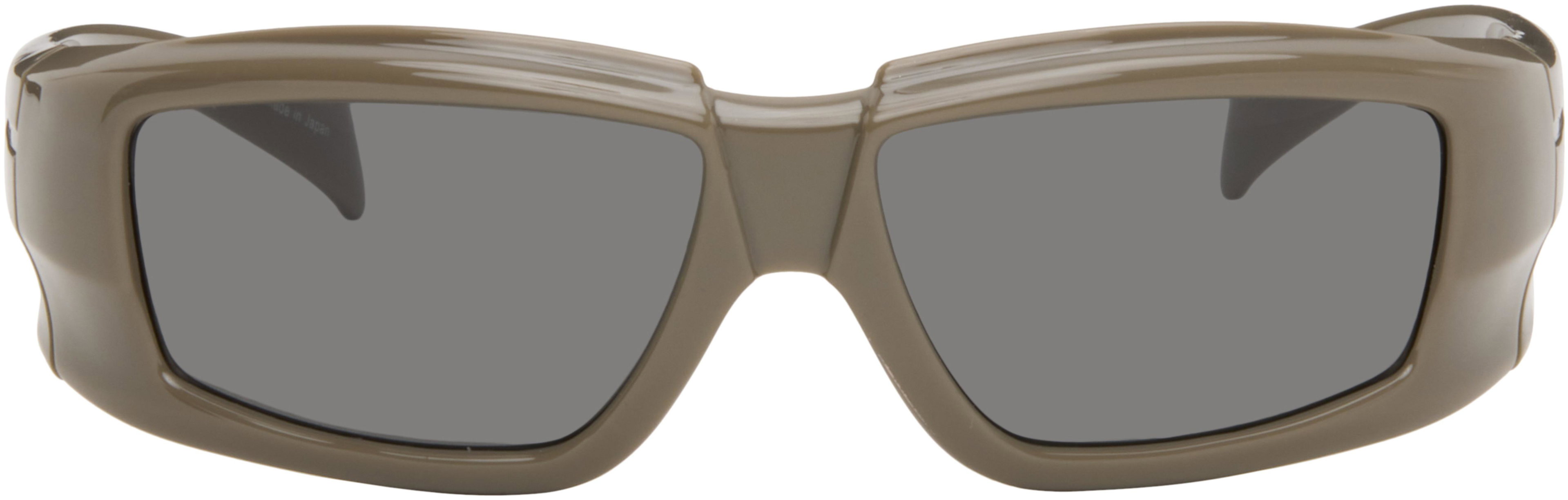 Taupe Rick Sunglasses by RICK OWENS