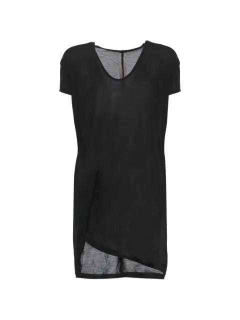 Temple Hiked T V-neck T-shirt by RICK OWENS