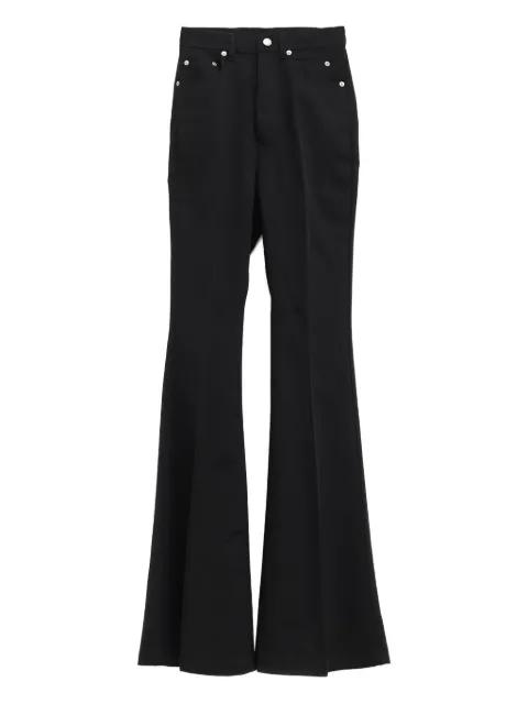 Temple flared trousers by RICK OWENS