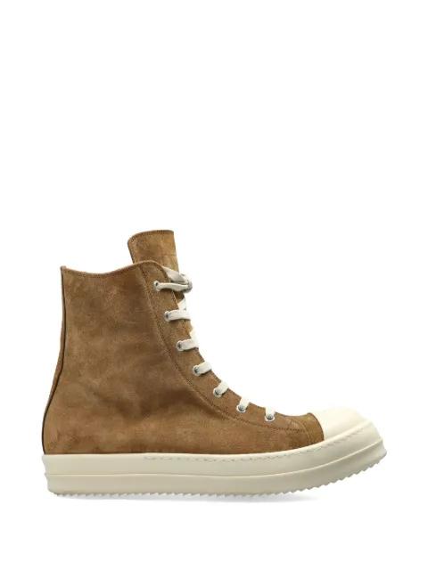Temple lace-up zip sneakers by RICK OWENS