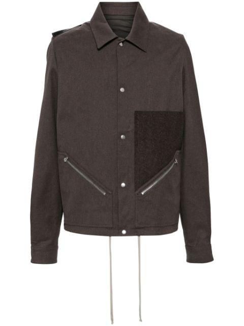 Tour Snap Front jacket by RICK OWENS
