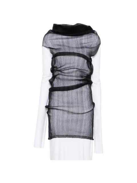 Transparent Tube top by RICK OWENS