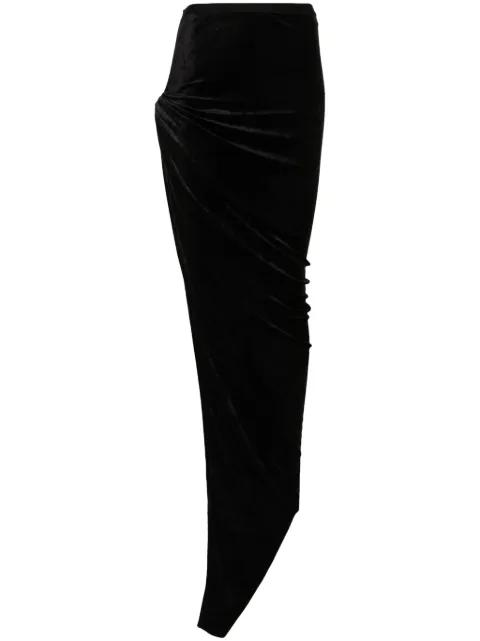 Twist EDFU maxi skirt by RICK OWENS