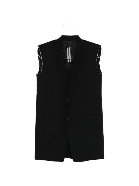 V-neck gilet by RICK OWENS