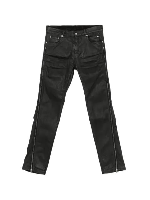 Vega side-zip jeans by RICK OWENS