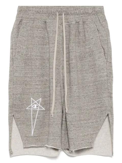 Beveled Pods shorts by RICK OWENS X CHAMPION