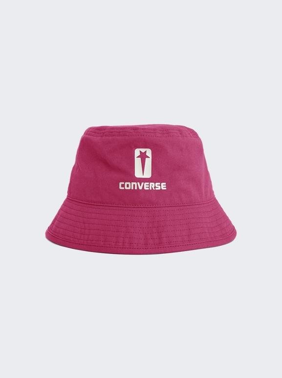 X Converse Bucket Hat Hot Pink by RICK OWENS