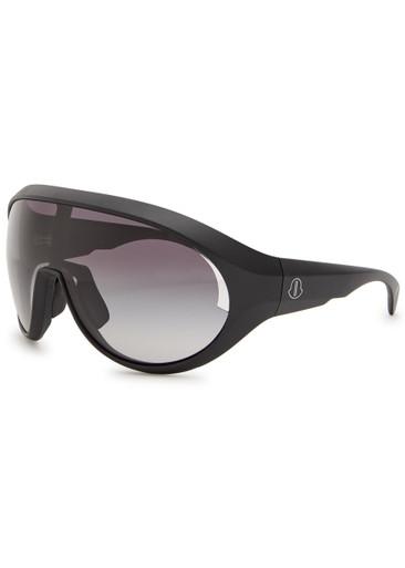 X Moncler wrap-around sunglasses by RICK OWENS