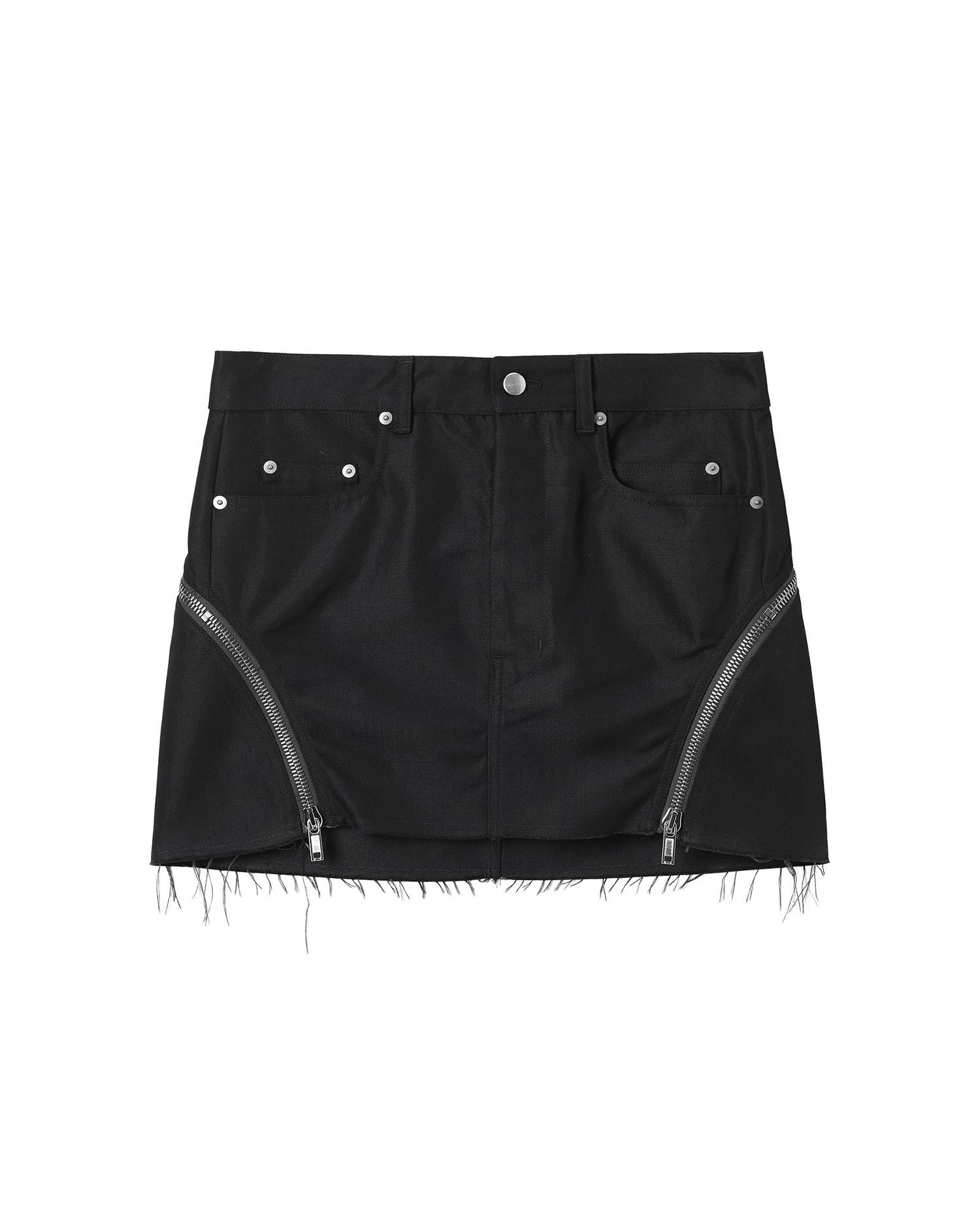 Zip-detail skirt by RICK OWENS