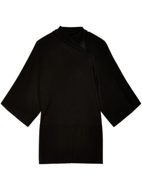 asymmetric short-sleeve T-shirt by RICK OWENS