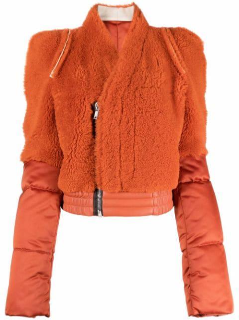 bionic reversible padded bomber jacket by RICK OWENS