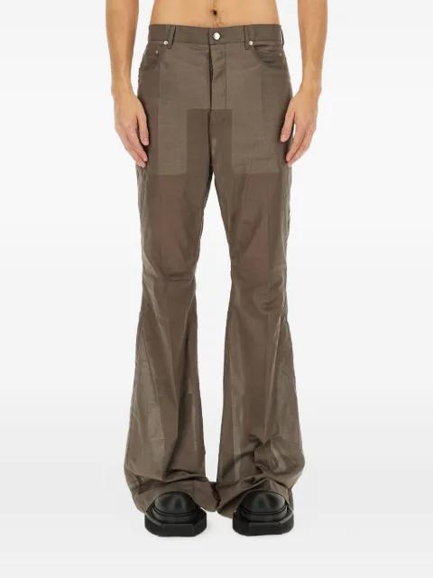bootcut trousers by RICK OWENS