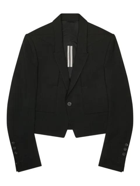 buttoned cotton jacket by RICK OWENS
