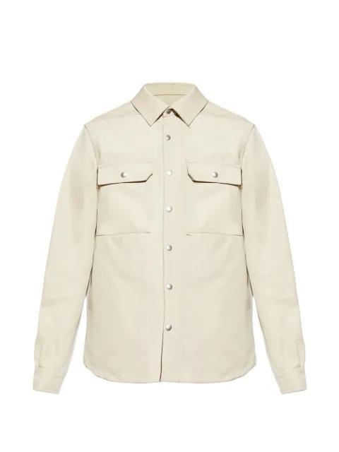 buttoned shirt jacket by RICK OWENS