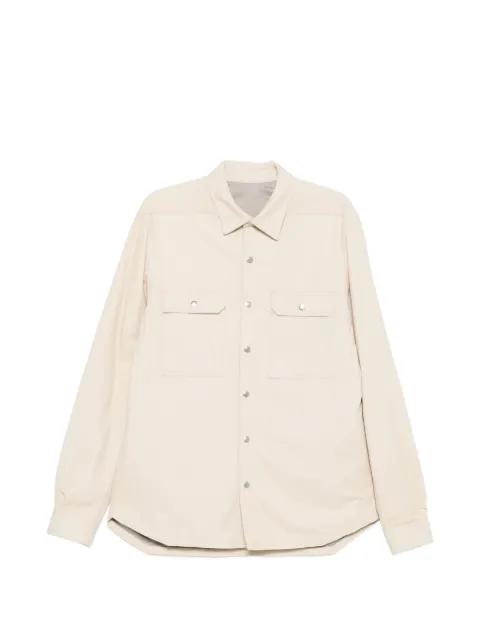 buttoned shirt jacket by RICK OWENS
