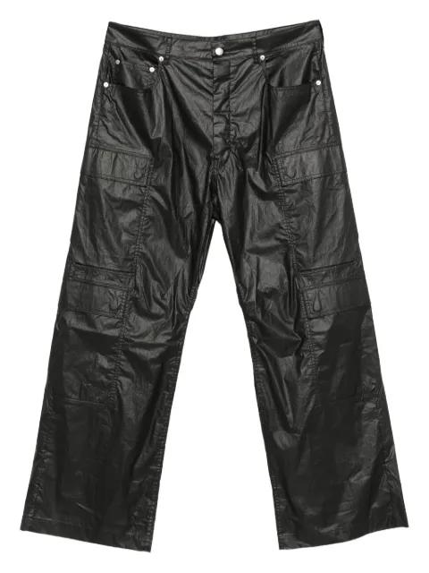 cargo-pocket cotton-blend trousers by RICK OWENS