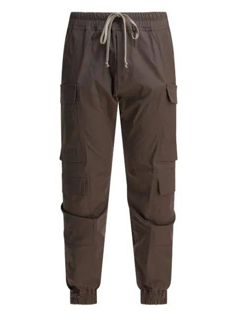 cargo-pocket drawstring cargo trousers by RICK OWENS