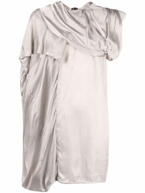cornetto satin-finish tunic by RICK OWENS