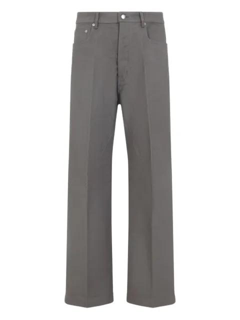 cotton straight-leg jeans by RICK OWENS