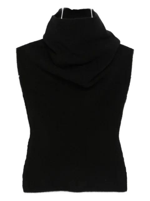 cowl neck top by RICK OWENS