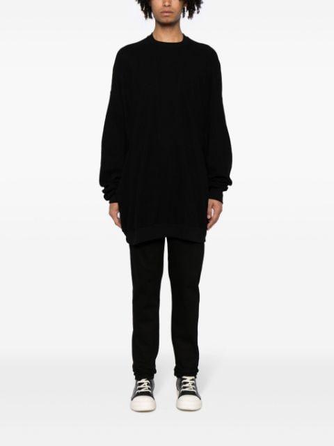 crew-neck cotton sweatshirt by RICK OWENS