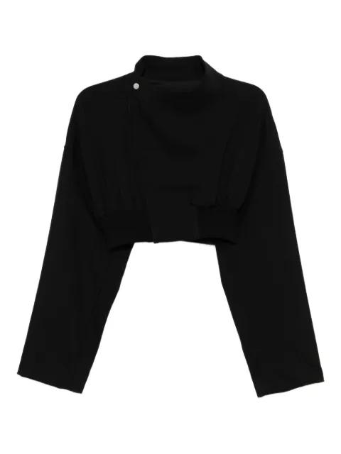 cropped wool jacket by RICK OWENS