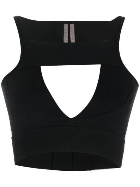 cut-out detail knit top by RICK OWENS