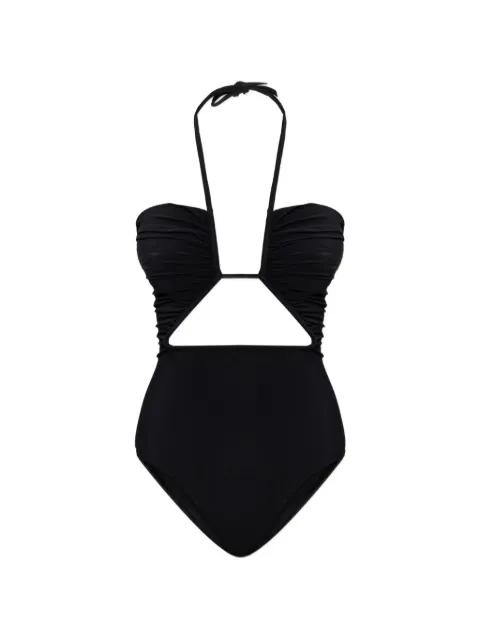 cut-out-detail swimsuit by RICK OWENS