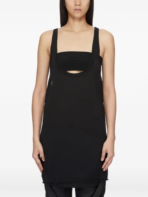 cut-out scoop-neck tank top by RICK OWENS