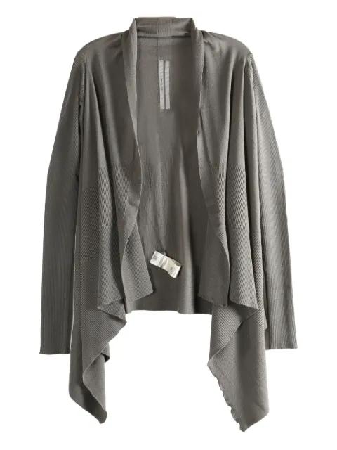 draped-detail wrap-style cardigan by RICK OWENS