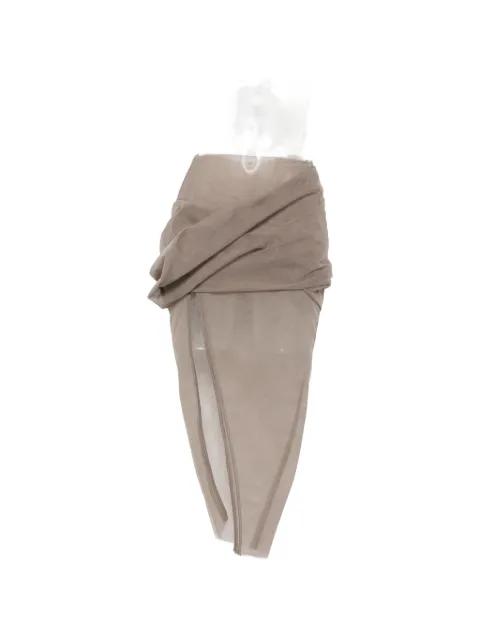 draped skirt by RICK OWENS