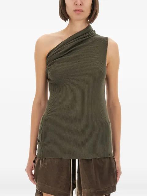 draped sleeveless top by RICK OWENS