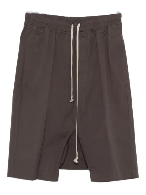 drawstring bermuda shorts by RICK OWENS