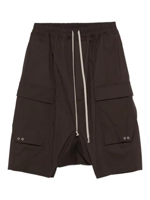 drawstring cargo shorts by RICK OWENS