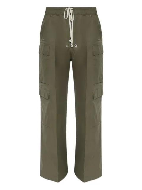 drawstring cargo trousers by RICK OWENS