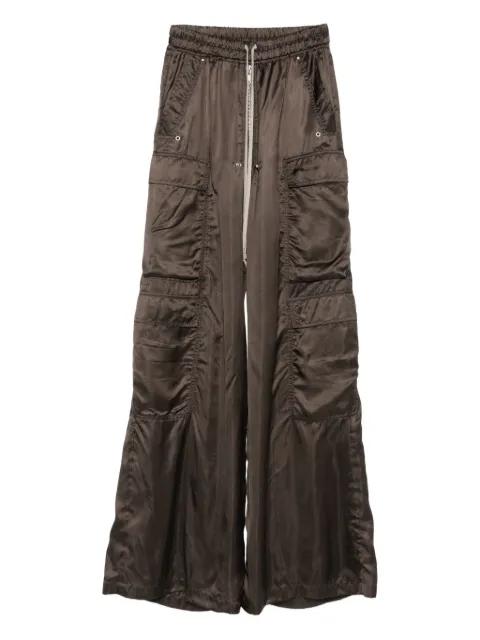 drawstring cargo trousers by RICK OWENS