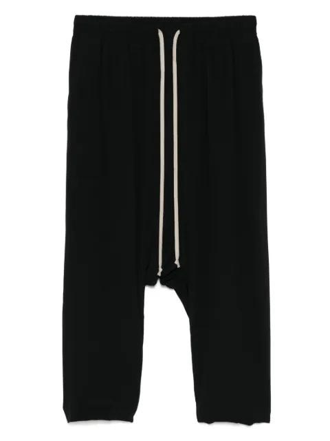 drawstring cropped trousers by RICK OWENS
