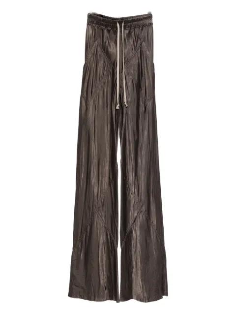 drawstring panelled trousers by RICK OWENS