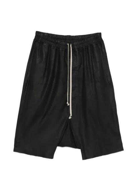 drawstring shorts by RICK OWENS