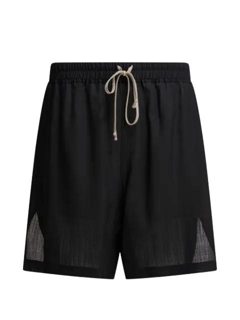 drawstring shorts by RICK OWENS