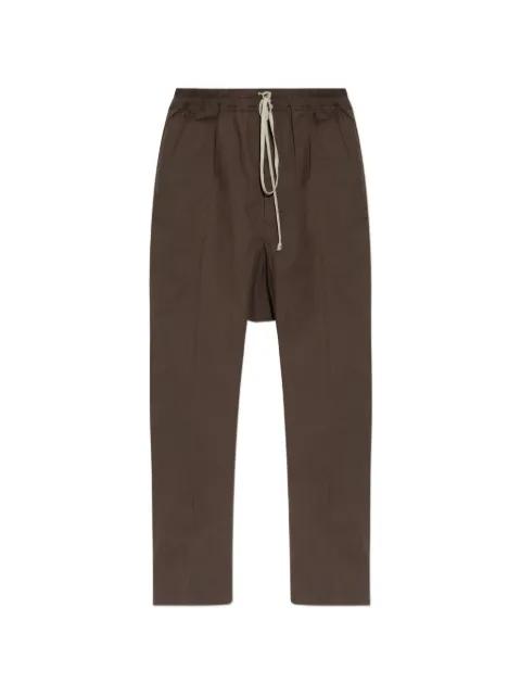 drawstring trousers by RICK OWENS
