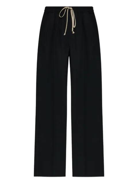 drawstring trousers by RICK OWENS