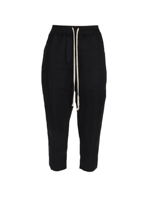 drawstring trousers by RICK OWENS