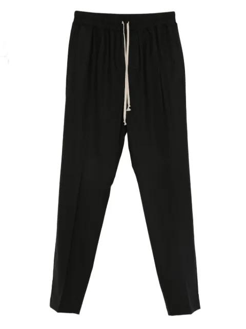 drawstring trousers by RICK OWENS