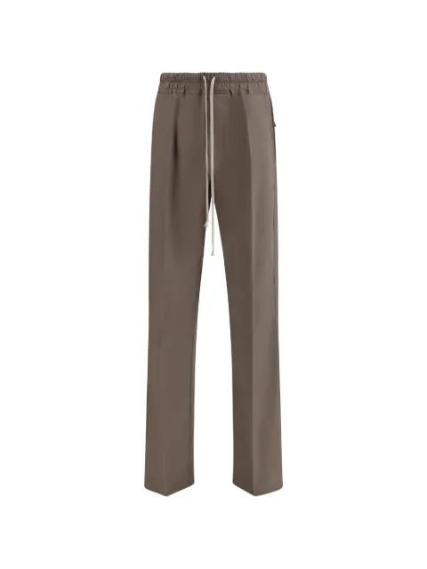 drawstring trousers by RICK OWENS