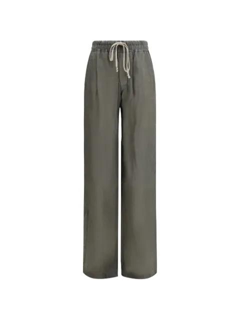 drawstring trousers by RICK OWENS