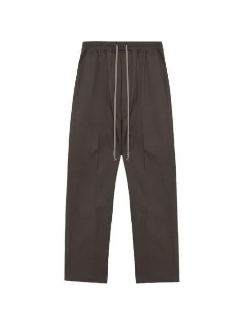 drawstring-waisr trousers by RICK OWENS